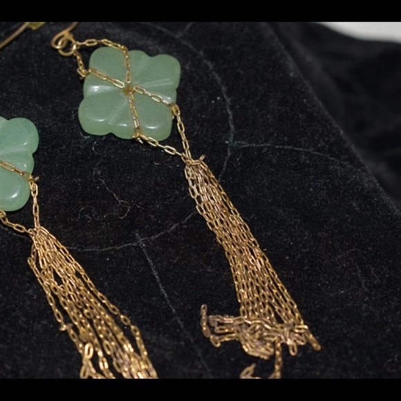 Vintage Ivy Earrings - Picture 2 of 4